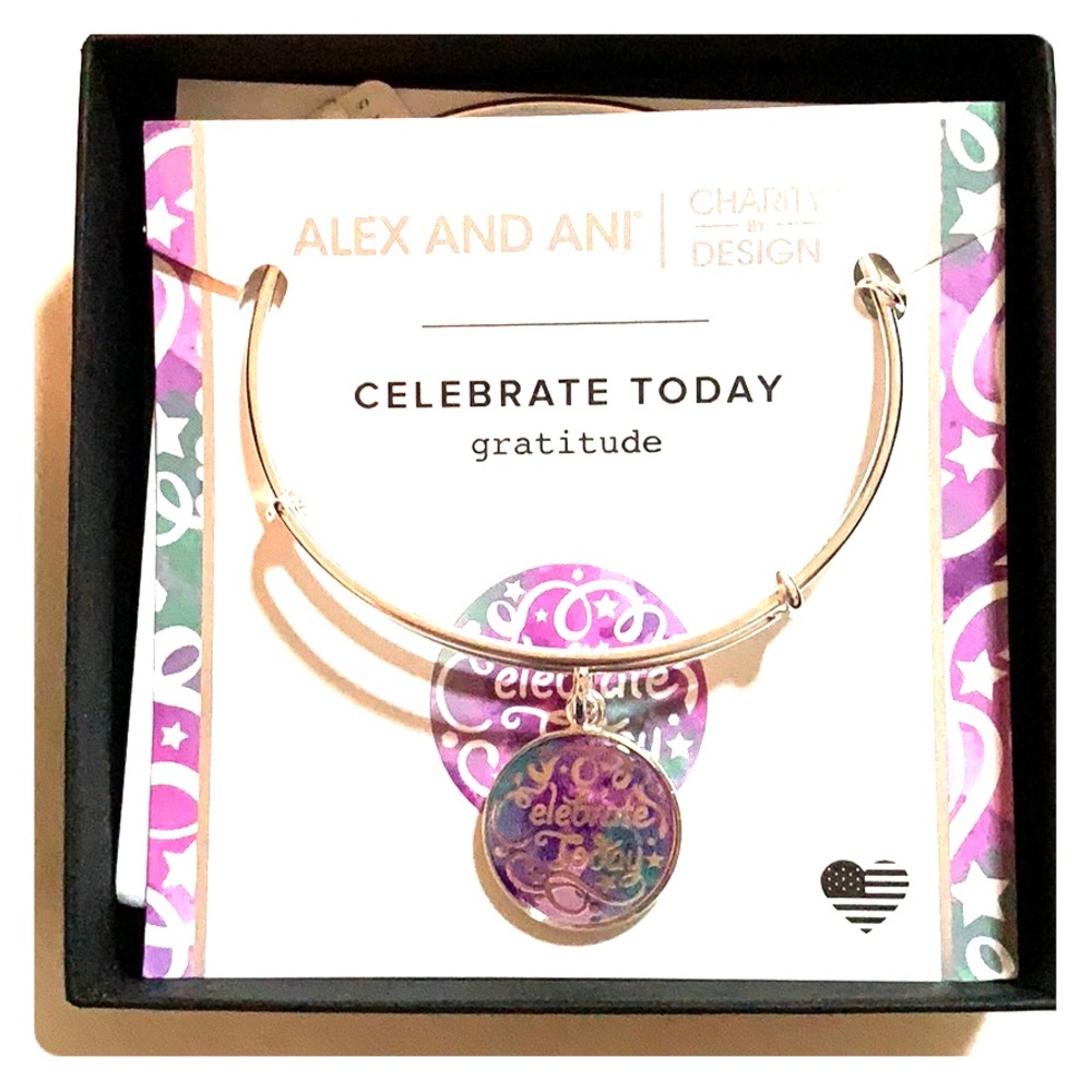 ✨💜Alex & Ani “Celebrate Today” Bangle💜✨